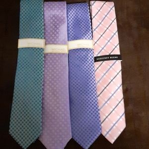 NWT (3)Michael Kors & Geoffrey Beene Tie Bundle